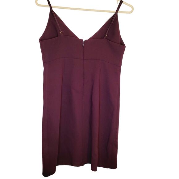 Wilfred Aritzia maroon red slip dress Size 8 minimal clean girl old money - Picture 2 of 11